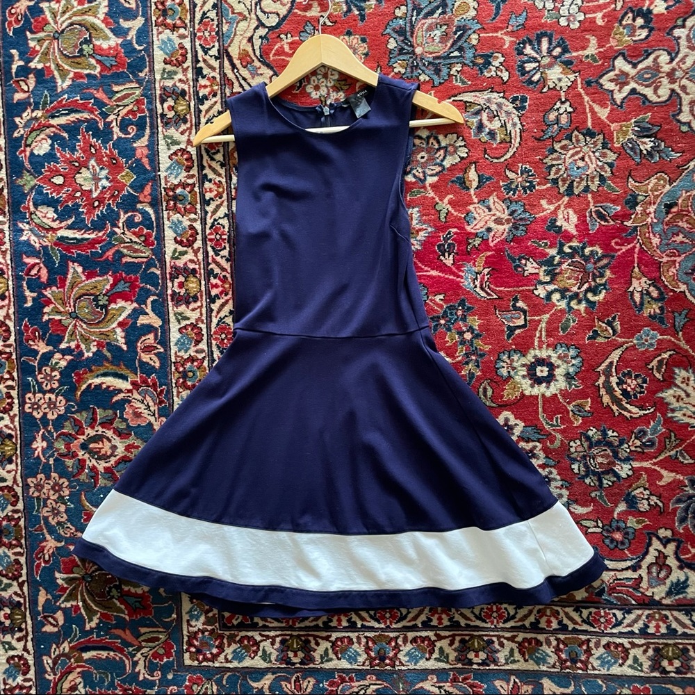 Aqua / Bloomingdales Midi Skater Dress